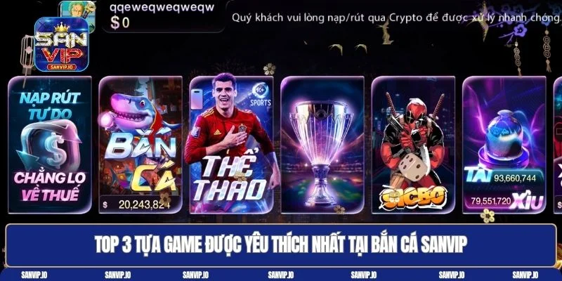 Bắn cá Sanvip