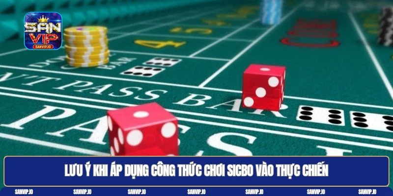 Công thức đánh Sicbo