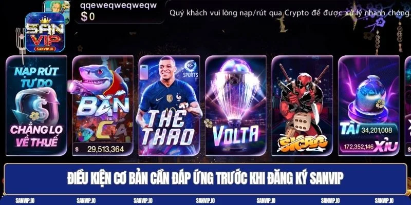 Đăng ký Sanvip