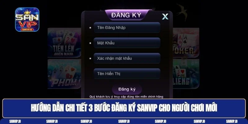 Đăng ký Sanvip