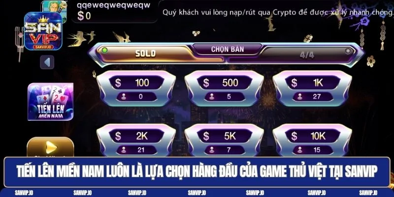 Game bài Sanvip